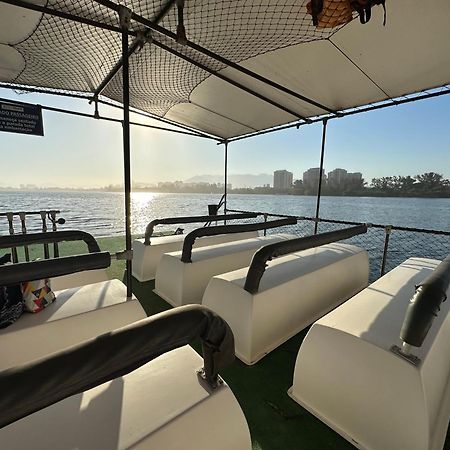 Barra Da Tijuca - 9 - Flat Premium Com Cozinha, Fogao Cooktop, Geladeira Grande, Smart Tv Grande, Lindo E Muitissimo Confortavel, Balsa Para A Praia Gratis E Estacionamento Gratuito Rio de Janeiro Buitenkant foto