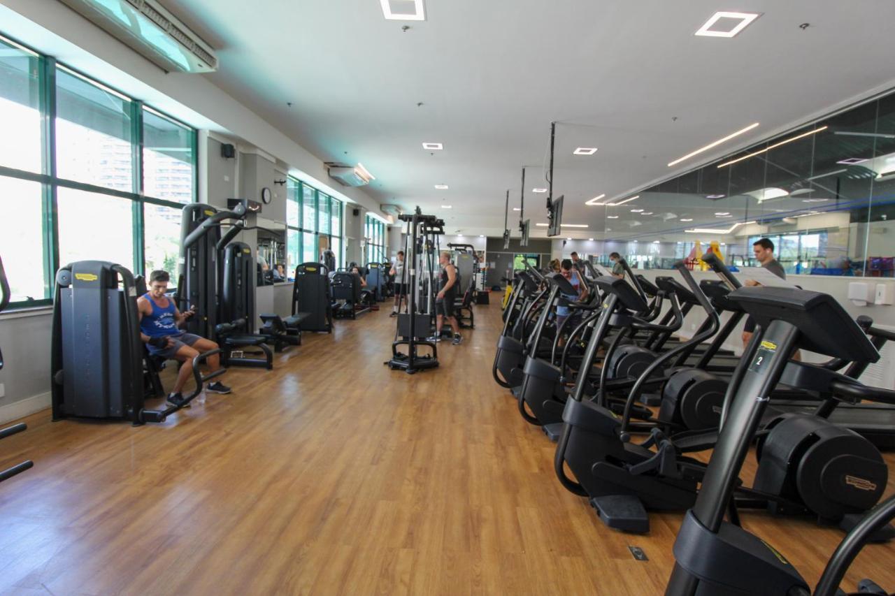 Barra Da Tijuca - 9 - Flat Premium Com Cozinha, Fogao Cooktop, Geladeira Grande, Smart Tv Grande, Lindo E Muitissimo Confortavel, Balsa Para A Praia Gratis E Estacionamento Gratuito Rio de Janeiro Buitenkant foto