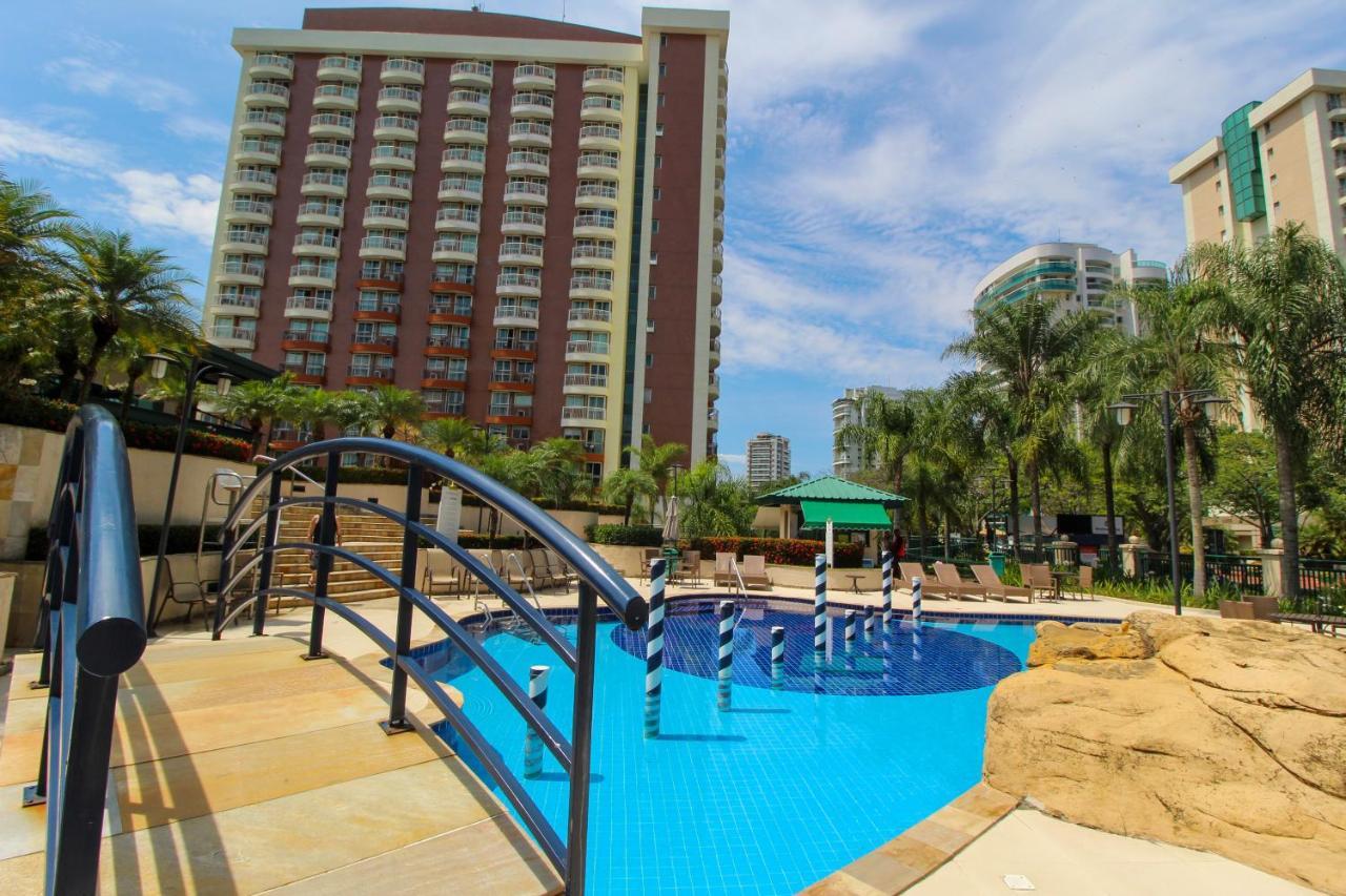 Barra Da Tijuca - 9 - Flat Premium Com Cozinha, Fogao Cooktop, Geladeira Grande, Smart Tv Grande, Lindo E Muitissimo Confortavel, Balsa Para A Praia Gratis E Estacionamento Gratuito Rio de Janeiro Buitenkant foto