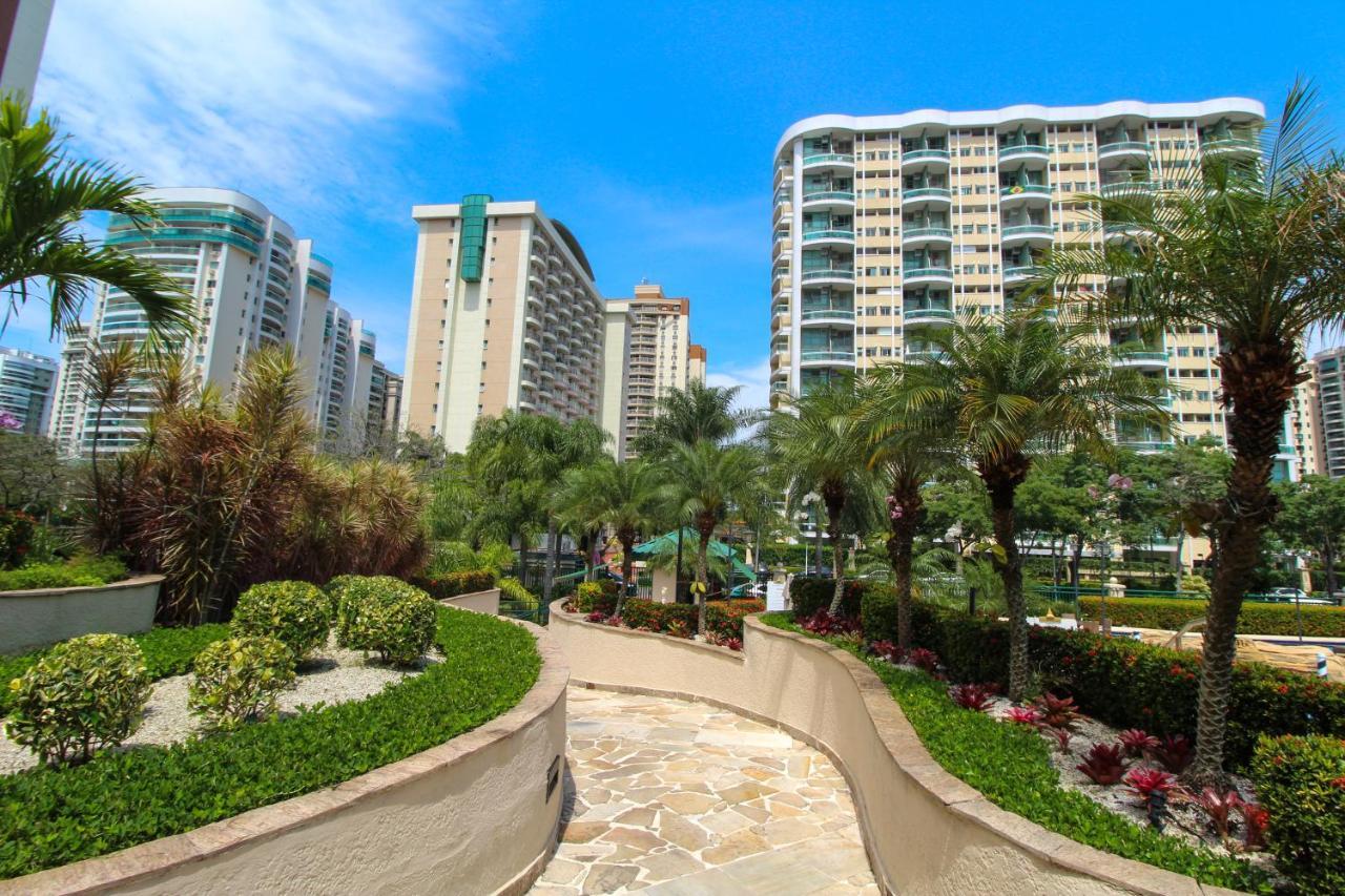 Barra Da Tijuca - 9 - Flat Premium Com Cozinha, Fogao Cooktop, Geladeira Grande, Smart Tv Grande, Lindo E Muitissimo Confortavel, Balsa Para A Praia Gratis E Estacionamento Gratuito Rio de Janeiro Buitenkant foto