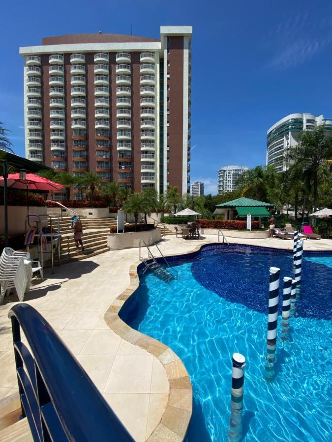 Barra Da Tijuca - 9 - Flat Premium Com Cozinha, Fogao Cooktop, Geladeira Grande, Smart Tv Grande, Lindo E Muitissimo Confortavel, Balsa Para A Praia Gratis E Estacionamento Gratuito Rio de Janeiro Buitenkant foto